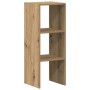 Librería apilable madera contrachapada roble artesanal de , Taquillas y armarios de almacenamiento - Ref: Foro24-858819, Prec...