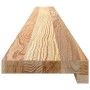 Alféizares de ventana 2 uds madera maciza roble sin tratar