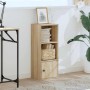 Estantería de madera de ingeniería roble sonoma 31x24x77 cm de , Librerías y estanterías - Ref: Foro24-860330, Precio: 47,63 €