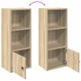 Estantería de madera de ingeniería roble sonoma 31x24x77 cm de , Librerías y estanterías - Ref: Foro24-860330, Precio: 47,63 €