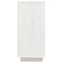 Sideboard aus massivem weißem Kiefernholz, 60 x 34 x 75 cm von vidaXL, Sideboards - Ref: Foro24-813361, Preis: 87,13 €, Rabat...