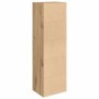 Estantería de madera de ingeniería roble artisan 31x24x102 cm
