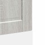 Panel para lavavajillas Porto madera contrachapada gris sonoma