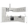 Mueble cocina Lucca sonoma gris 14 pzas madera contrachapada de , Armarios de cocina - Ref: Foro24-3314987, Precio: 1,00 €, D...