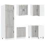 Mueble cocina Lucca sonoma gris 14 pzas madera contrachapada de , Armarios de cocina - Ref: Foro24-3314987, Precio: 1,00 €, D...