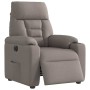 Sillón reclinable eléctrico tela gris taupé de , Sillones - Ref: Foro24-3303019, Precio: 232,27 €, Descuento: %
