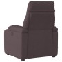 Sillón reclinable de masaje eléctrico tela marrón oscuro de , Sillones - Ref: Foro24-3303027, Precio: 249,44 €, Descuento: %