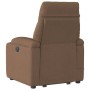 Silla de masaje reclinable de pie de tela marrón de , Sillones - Ref: Foro24-3303046, Precio: 268,58 €, Descuento: %