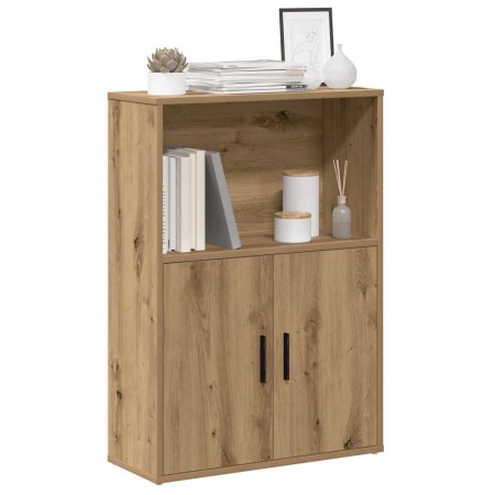 Estantería de madera de ingeniería roble artisan 60x24x85 cm de , Librerías y estanterías - Ref: Foro24-860417, Precio: 65,73 €