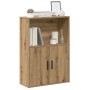 Estantería de madera de ingeniería roble artisan 60x24x85 cm de , Librerías y estanterías - Ref: Foro24-860417, Precio: 65,73 €