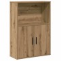 Estantería de madera de ingeniería roble artisan 60x24x85 cm de , Librerías y estanterías - Ref: Foro24-860417, Precio: 65,73 €