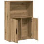 Estantería de madera de ingeniería roble artisan 60x24x85 cm de , Librerías y estanterías - Ref: Foro24-860417, Precio: 65,73 €