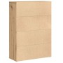 Estantería de madera de ingeniería roble artisan 60x24x85 cm de , Librerías y estanterías - Ref: Foro24-860417, Precio: 65,73 €