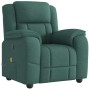 Sillón de masaje reclinable de tela verde oscuro | Foro24.es | Tu tienda online para hogar, jardín y más Foro24.es