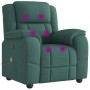 Sillón de masaje reclinable de tela verde oscuro | Foro24.es | Tu tienda online para hogar, jardín y más Foro24.es