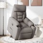 Sillón eléctrico reclinable elevable de tela gris taupe | Foro24.es | Tu tienda online para hogar, jardín y más Foro24.es
