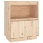 Sideboard aus massivem Kiefernholz, 60 x 34 x 75 cm von vidaXL, Sideboards - Ref: Foro24-813520, Preis: 67,59 €, Rabatt: %