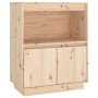 Solid pine wood sideboard 60x34x75 cm by vidaXL, Sideboards - Ref: Foro24-813520, Price: 69,53 €, Discount: %