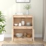 Solid pine wood sideboard 60x34x75 cm by vidaXL, Sideboards - Ref: Foro24-813520, Price: 69,53 €, Discount: %