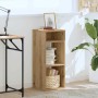 Armario libros madera ingeniería roble artisan 34x31x80 cm de , Librerías y estanterías - Ref: Foro24-860282, Precio: 45,63 €
