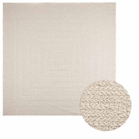 Alfombra ZIZUR apariencia yute interior exterior crema de , Alfombras - Ref: Foro24-4010369, Precio: 139,23 €, Descuento: %