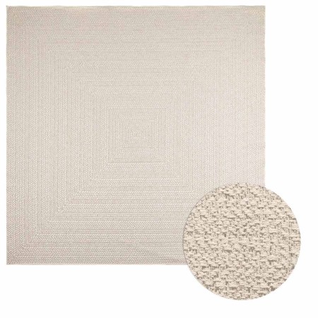 Alfombra ZIZUR apariencia yute interior exterior crema de , Alfombras - Ref: Foro24-4010369, Precio: 139,23 €, Descuento: %