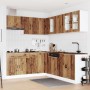 Mueble cocina Porto madera vieja 11 pzas madera contrachapada