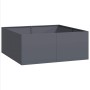 Jardinera acero gris antracita 100x100x40 cm | Foro24.es | Tu tienda online para hogar, jardín y más Foro24.es