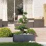 Jardinera acero gris antracita 100x100x40 cm | Foro24.es | Tu tienda online para hogar, jardín y más Foro24.es