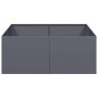 Jardinera acero gris antracita 100x100x40 cm | Foro24.es | Tu tienda online para hogar, jardín y más Foro24.es