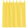 Cortinas de gasa con bolsillos para varillas 2 uds. amarillo de , Cortinas y visillos - Ref: Foro24-4102226, Precio: 12,72 €,...