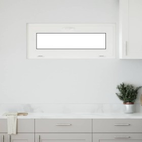 Ventana de sótano "RISOR" 100x40 cm oscilobatiente 2 cristales