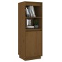 Hohe Anrichte aus massivem Kiefernholz honigbraun 37x34x110 cm von vidaXL, Sideboards - Ref: Foro24-813518, Preis: 69,91 €, R...