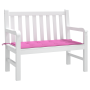 Cojín para banco de jardín Rosa 120x50x4 cm Tela Oxford de , Cojines para sillas y sofás - Ref: Foro24-361140, Precio: 28,81 €