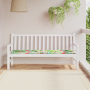 Cojín de Banco de Jardín Multicolor 180x50x4 cm Tejido Oxford de , Cojines para sillas y sofás - Ref: Foro24-361181, Precio: ...