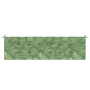 Cojín de banco de jardín de hojas tela Oxford 180x50x4 cm de , Cojines para sillas y sofás - Ref: Foro24-361183, Precio: 37,55 €