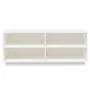 Massiver Schuhschrank aus weißem Kiefernholz 110x34x45 cm. von vidaXL, Schuhregale und Schuhorganisatoren - Ref: Foro24-81354...
