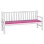 Cojín para banco de jardín Rosa 180x50x4 cm Tejido Oxford de , Cojines para sillas y sofás - Ref: Foro24-361184, Precio: 35,59 €
