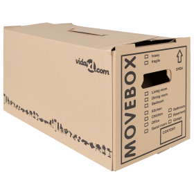 Cajas de Mudanza 20 pcs 59 x 31.5 x 31.5 cm Cartón