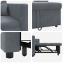 Sofá cama convertible de 3 en 1 en terciopelo gris oscuro | Foro24.es | Tu tienda online para hogar, jardín y más Foro24.es