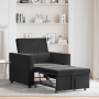 Sofá cama convertible 3 en 1 de en terciopelo negro | Foro24.es | Tu tienda online para hogar, jardín y más Foro24.es