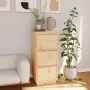 Solid pine wood sideboard 32x34x75 cm by vidaXL, Sideboards - Ref: Foro24-813365, Price: 59,63 €, Discount: %