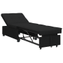 Sofá Cama 3-en-1 Diseño Desplegable Tela Negra | Foro24.es | Tu tienda online para hogar, jardín y más Foro24.es