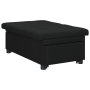 Sofá Cama 3-en-1 Diseño Desplegable Tela Negra | Foro24.es | Tu tienda online para hogar, jardín y más Foro24.es