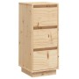 Aparador de madera maciza de pino 32x34x75 cm de vidaXL, Aparadores - Ref: Foro24-813365, Precio: 60,40 €, Descuento: %