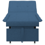 Sofá cama 3 en 1 diseño extraíble tela azul de , Sofás - Ref: Foro24-42008589, Precio: 204,44 €