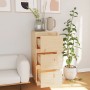 Aparador de madera maciza de pino 32x34x75 cm de vidaXL, Aparadores - Ref: Foro24-813365, Precio: 60,40 €, Descuento: %