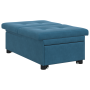 Sofá cama diseño 3 en 1 extraíble terciopelo azul | Foro24.es | Tu tienda online para hogar, jardín y más Foro24.es