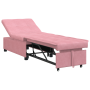 Sofá cama 3 en 1 extraíble terciopelo rosa | Foro24.es | Tu tienda online para hogar, jardín y más Foro24.es