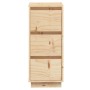 Aparador de madera maciza de pino 32x34x75 cm de vidaXL, Aparadores - Ref: Foro24-813365, Precio: 60,40 €, Descuento: %